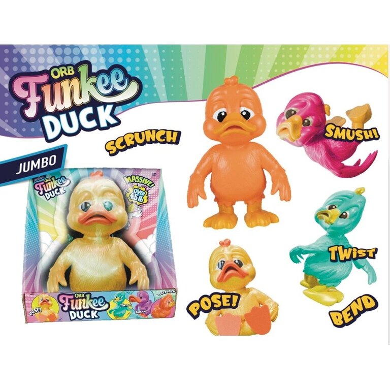 Orb Funkee Animalz Duck Single Assorted