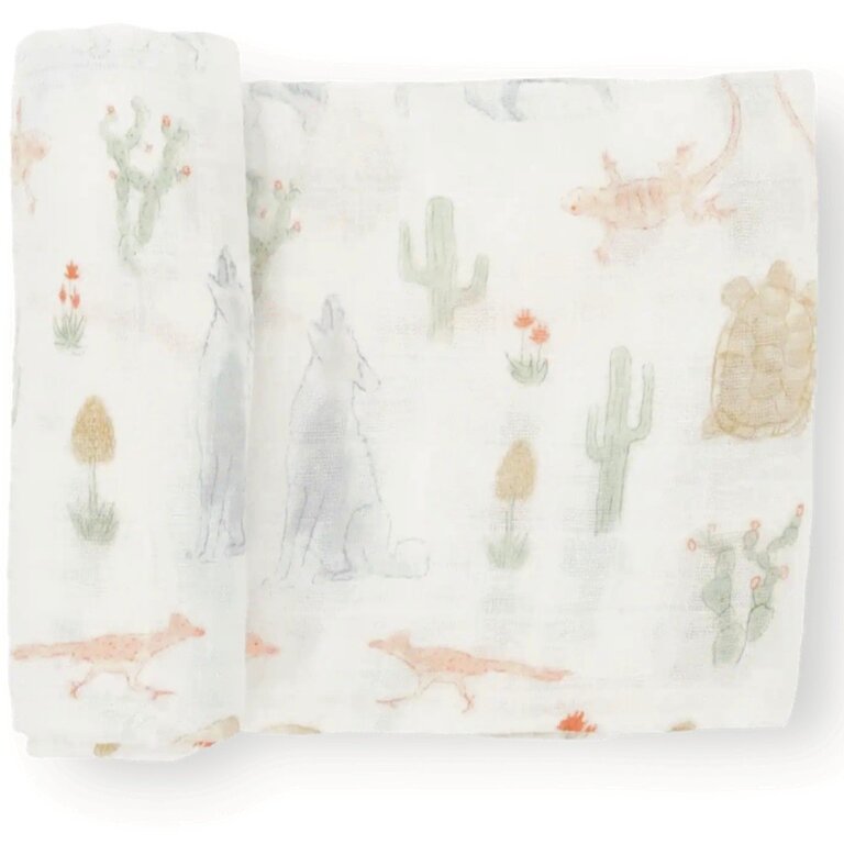 Little Unicorn Desert Night Swaddle Blanket