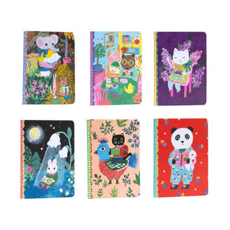 Yumi Small Lined Sketchbook Single Assorted