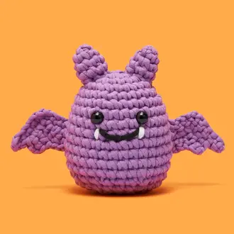 The Woobles Luna the Bat Beginner Crochet Kit