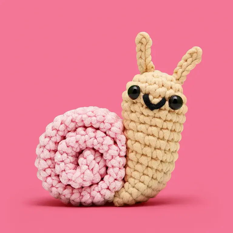 The Woobles Mimi the Snail Crochet Kit