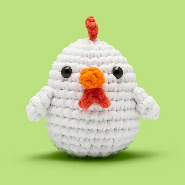 The Woobles Bo the Chicken Beginner Crochet Kit