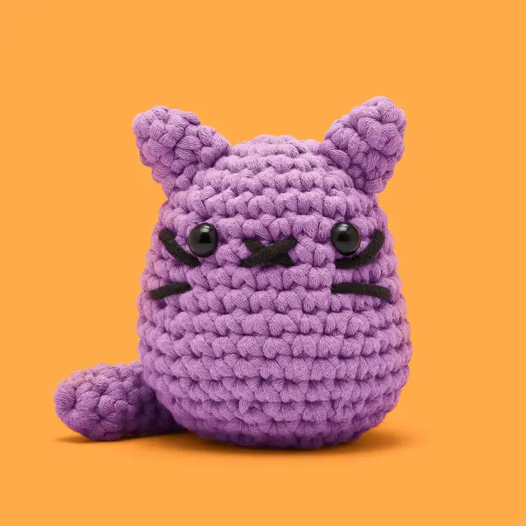 The Woobles Salem the Cat Beginner Crochet Kit