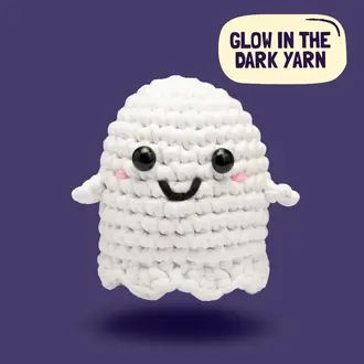 The Woobles Snooky the Ghost Beginner Crochet Kit