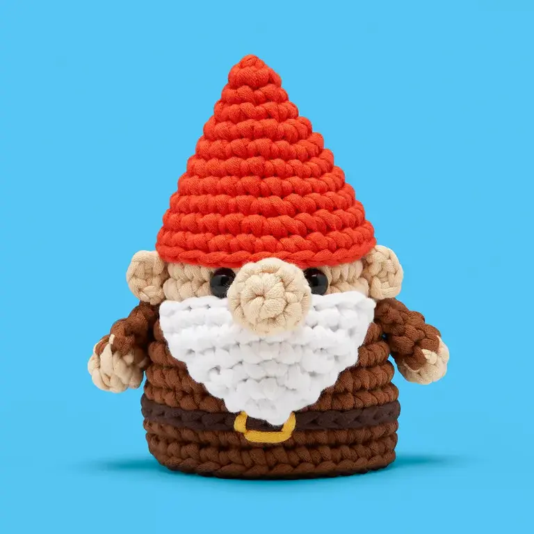 The Woobles Flump the Gnome Beginner Crochet Kit
