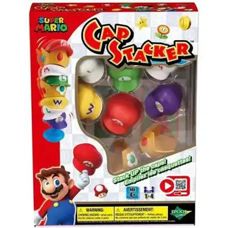 Super Mario Cap Stacker Game