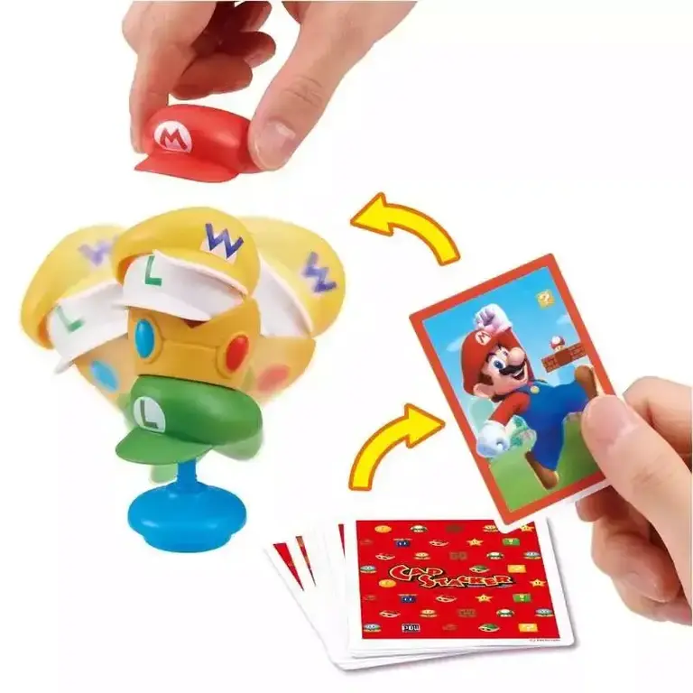 Super Mario Cap Stacker Game