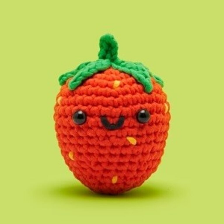 The Woobles Alice the Strawberry Crochet Kit