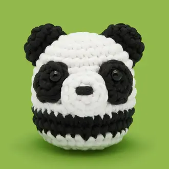 The Woobles Baobao the Panda Crochet Kit
