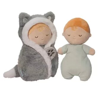 Douglas Baby Wolf Hug Doll