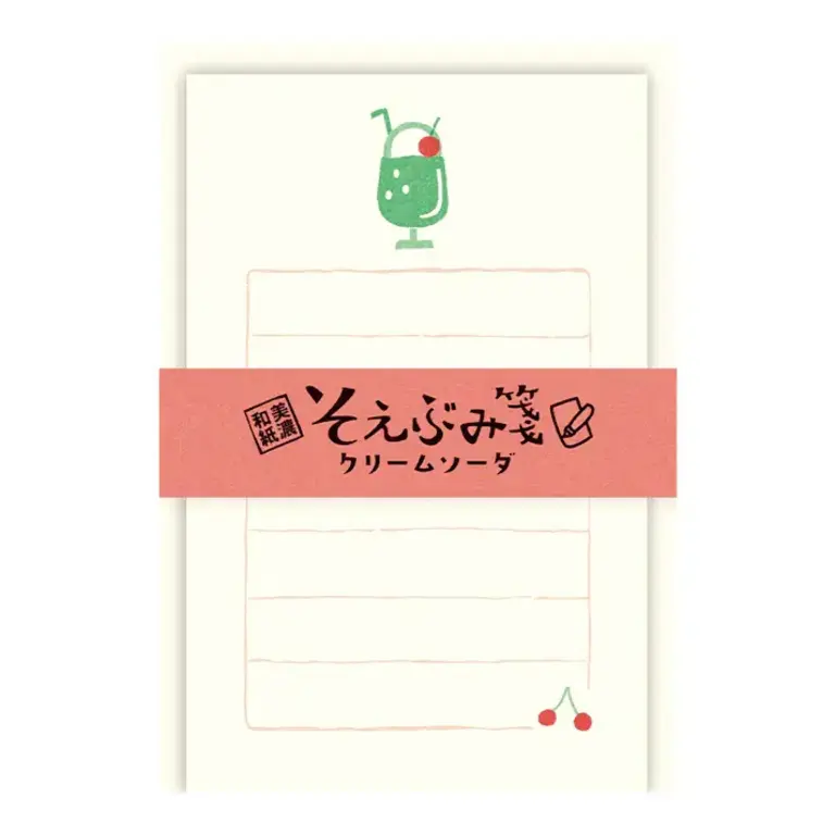 Furukawashiko Melon Soda Tiny Letter Set