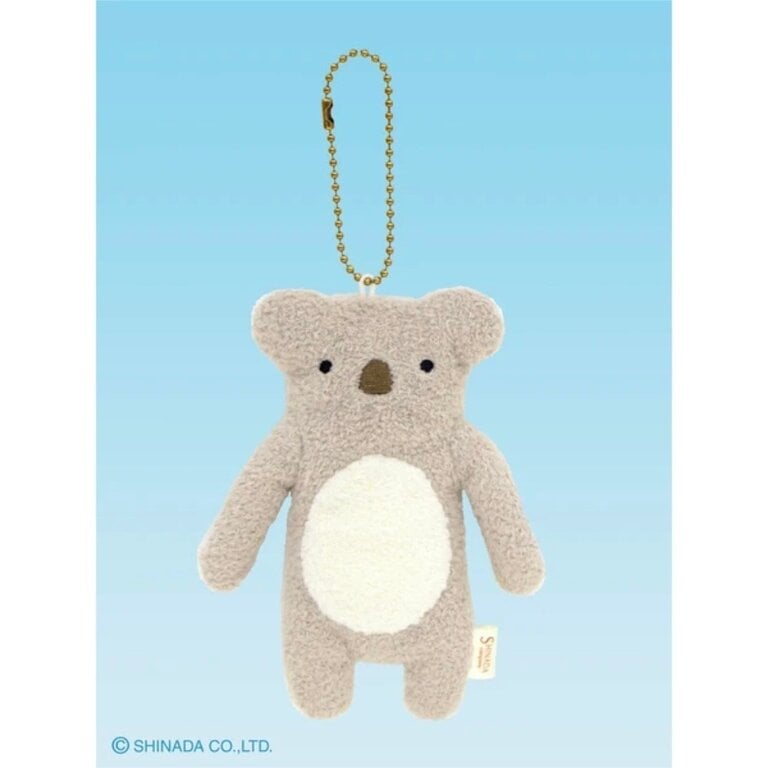 Shinada Co., LTD Fumofumo San Koala Keychain