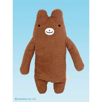 Shinada Co., LTD Fumofumo San Brown Bear Plush