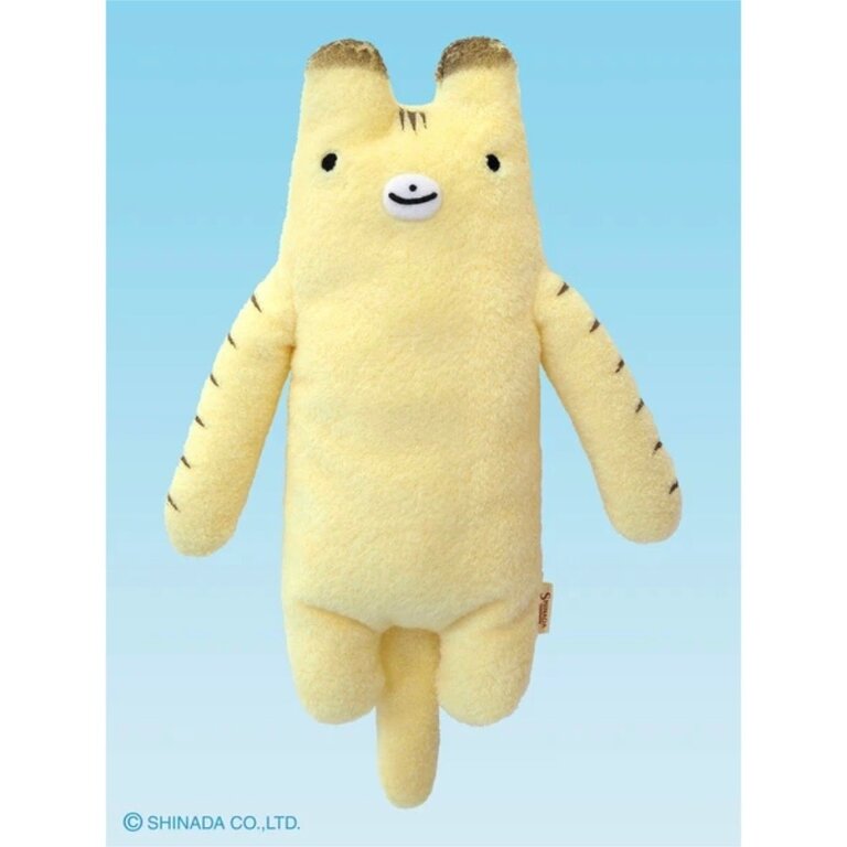 Shinada Co., LTD Fumofumo San Yellow Tiger Plush