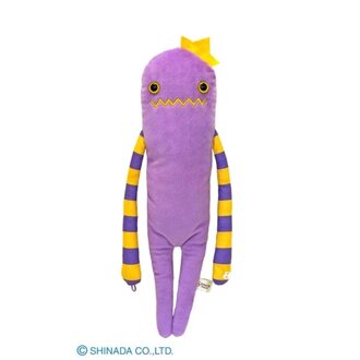 Shinada Co., LTD Mokeke Purple Monster Plush