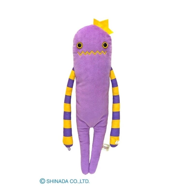 Shinada Co., LTD Mokeke Purple Monster Plush