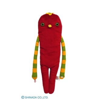 Shinada Co., LTD Mokeke Red Monster Plush
