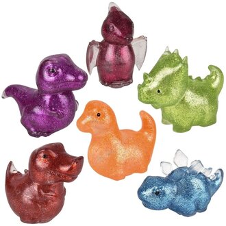 Mini Sugar Squeezy Dinosaur Single Assorted