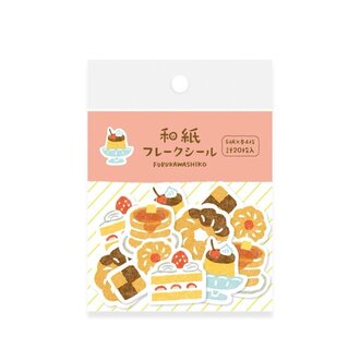 Furukawashiko Snack Flake Sticker Pack