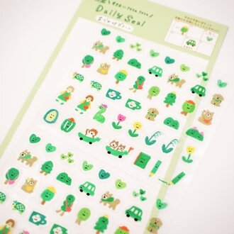 Furukawashiko Green Outing Daily Sticker Pack