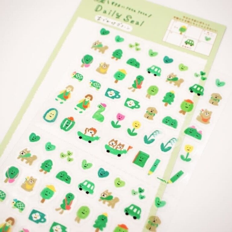 Furukawashiko Green Outing Daily Sticker Pack