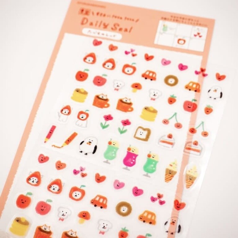 Furukawashiko Red Gift Daily Sticker Pack