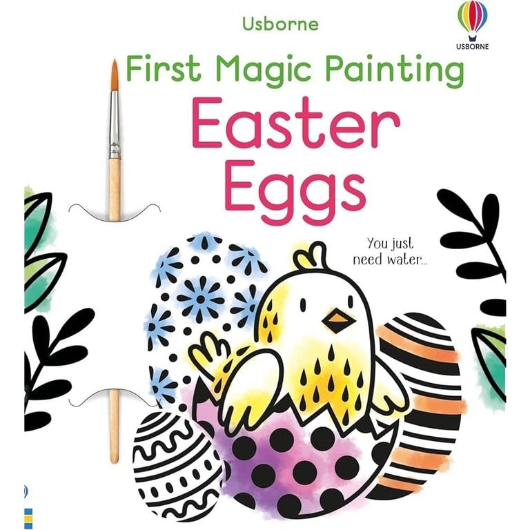 Usborne Books First Magic Painting Book Easter Eggs