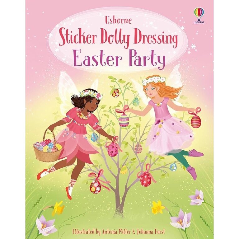 Usborne Books Sticker Dolly Dressing Easter Party