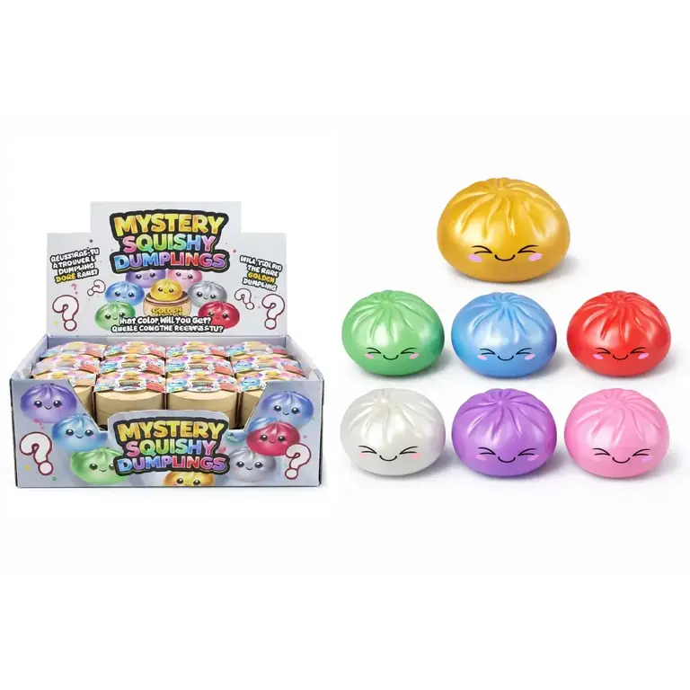 Mystery Squishy Dumpling Metallic