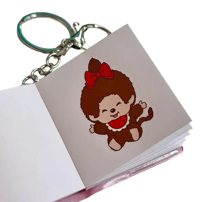 Friends Forever Monchhichi Stickerbook Keychain