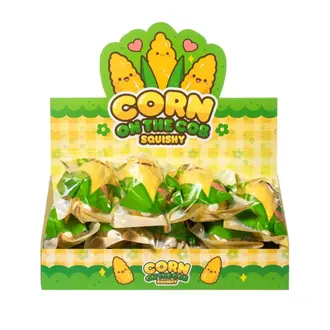 Kawaii Slime Company Corn On The Cob Squishy Single