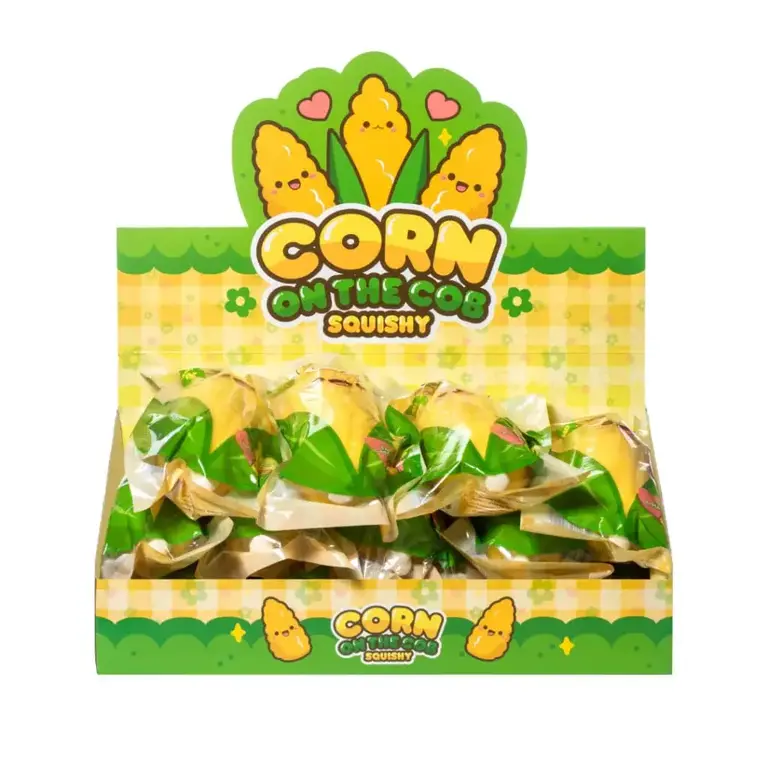 Kawaii Slime Company Corn On The Cob Squishy Single