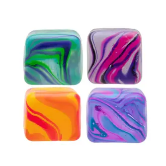 NeeDoh Nice Cube Swirl Single Assorted