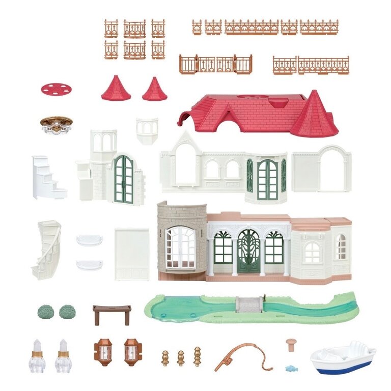Calico Critters Calico Critter Red Roof Riverside Manor