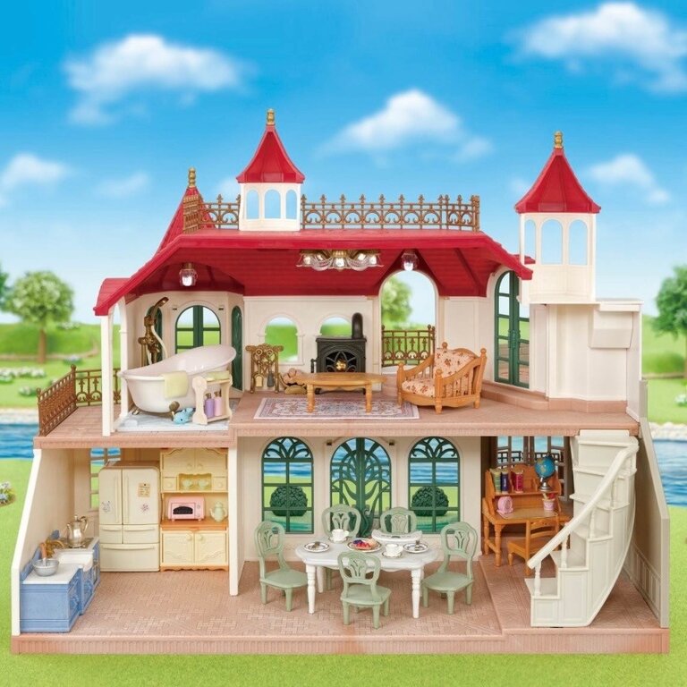 Calico Critters Calico Critter Red Roof Riverside Manor