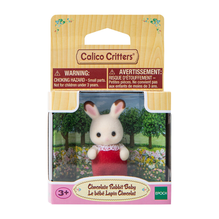 Calico Critters Calico Critter Chocolate Rabbit Baby All Alone