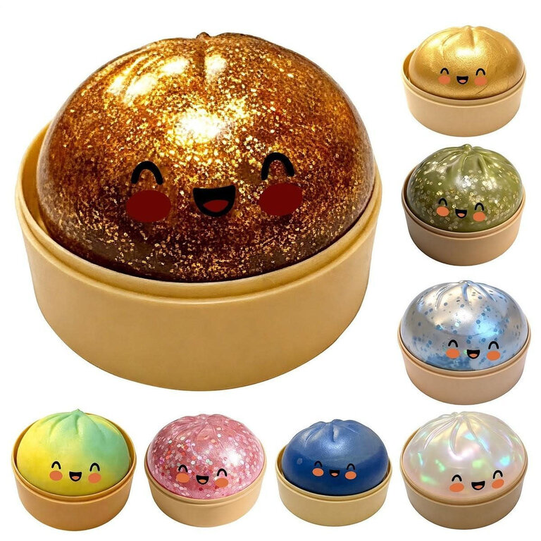 Jumbo Bao Buddies Glitter Dumpling Single