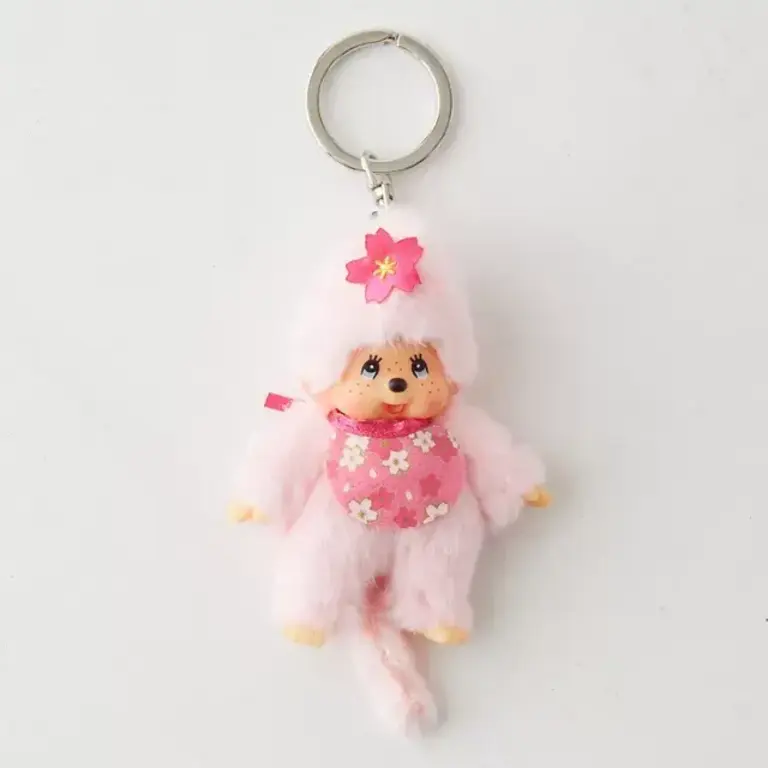 Sekiguchi Monchhichi Keychain Cherry Blossom Sakura 0521