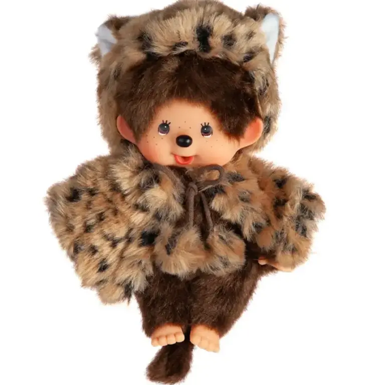 Sekiguchi Monchhichi Leopard Hood Girl
