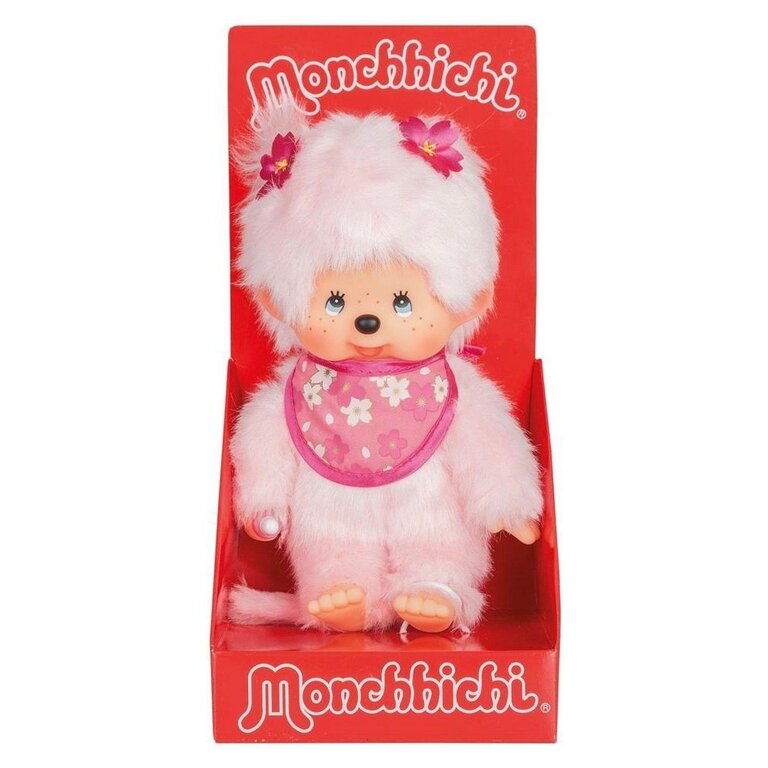 Sekiguchi Monchhichi Sakura Pink Girl