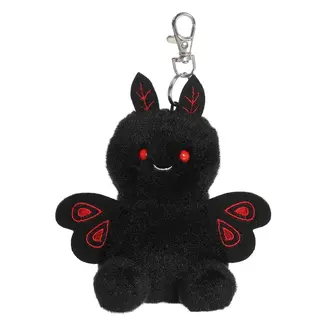Aurora Palm Pals Mortimer Mothman Clip On Keychain