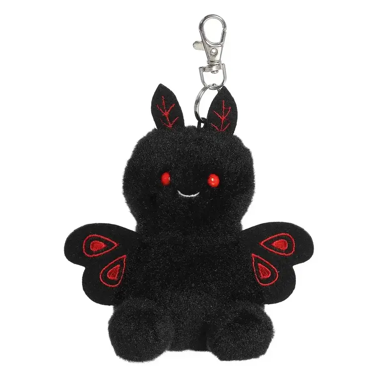 Aurora Palm Pals Mortimer Mothman Clip On Keychain
