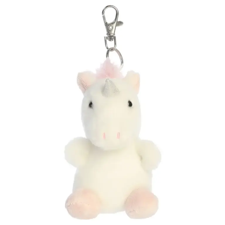 Aurora Palm Pals Sassy Unicorn Keychain
