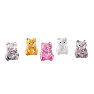 J'adore Squeezy Glitter Bear Single Assorted