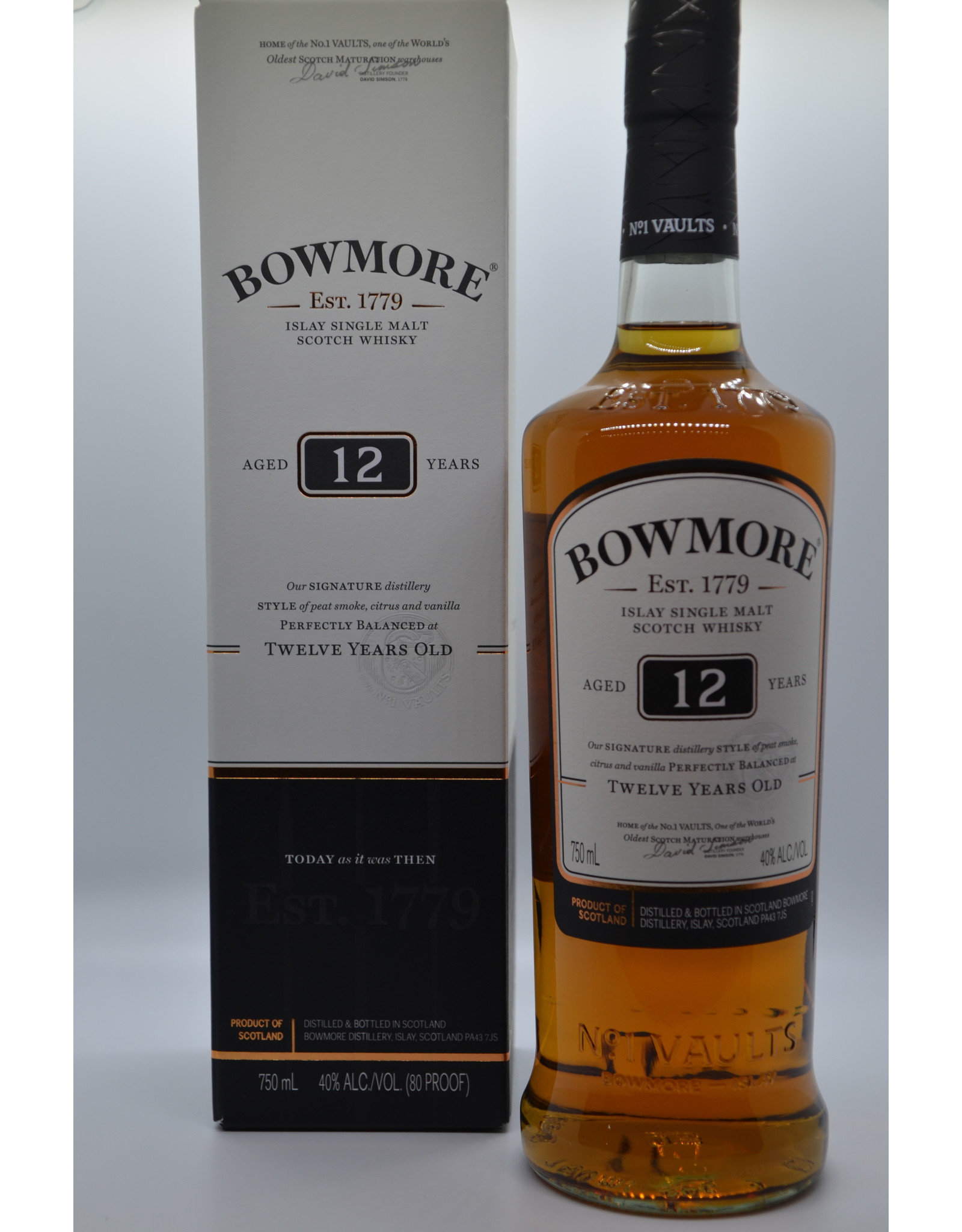Scotch 12 Malt Astoria Single & Yr Wine - Spirits Bowmore