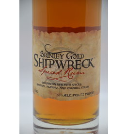 West Indies Brinley Gold Shipwreck Spiced Rum