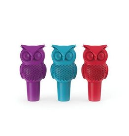 USA Hoot Owl Bottle Stopper
