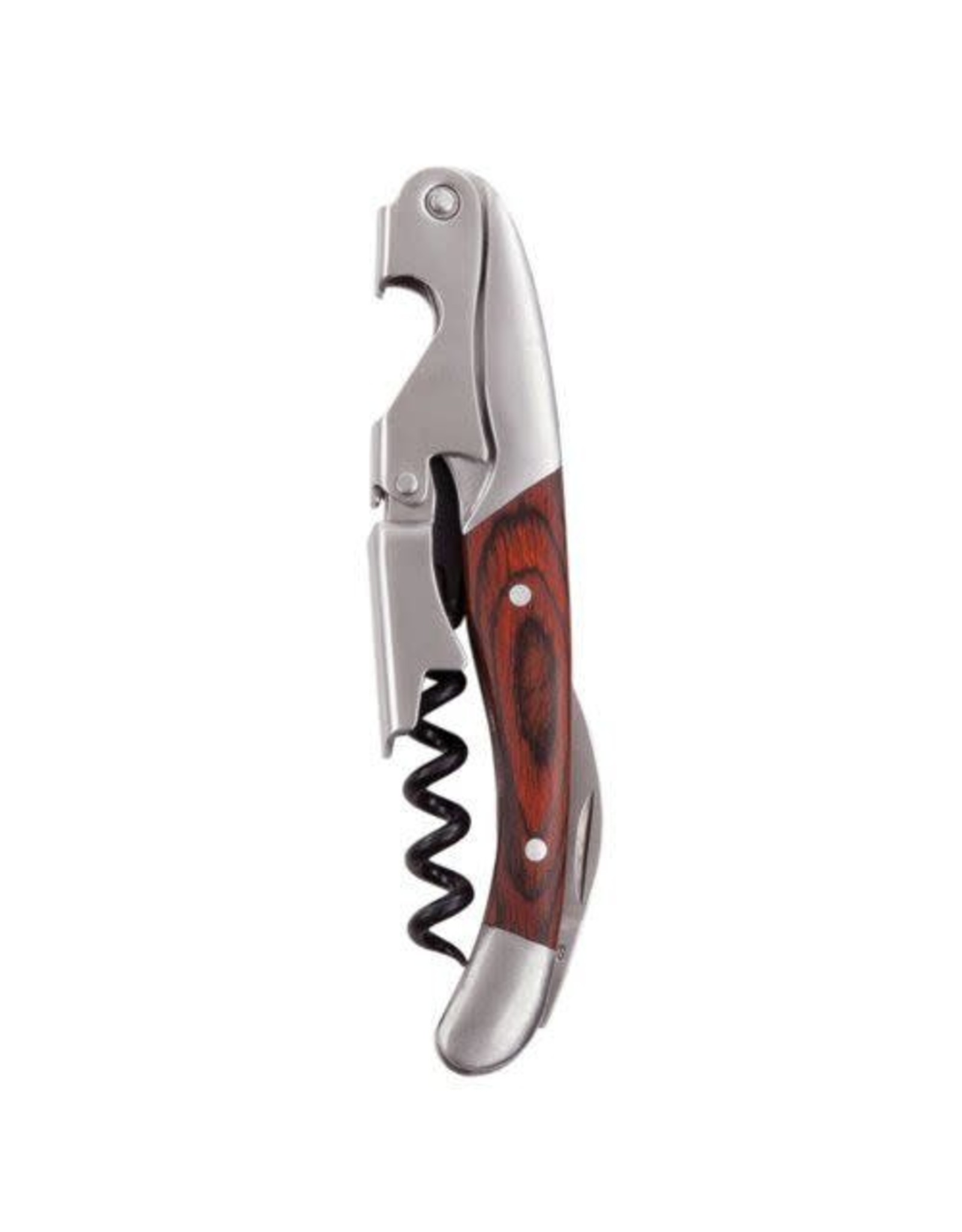 Spruce Double Hinge Wood-handle Corkscrew