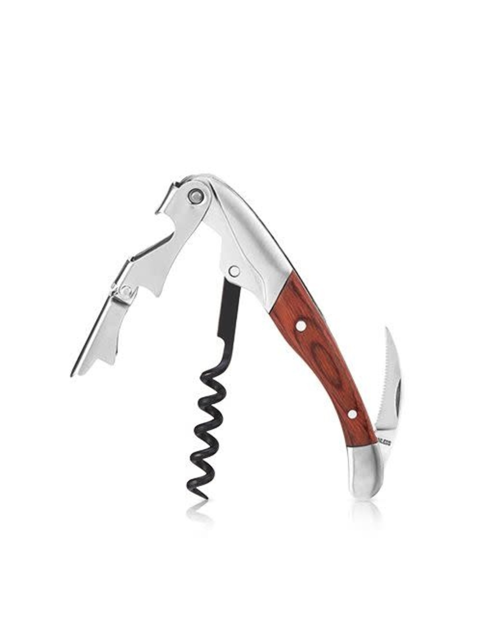 Spruce Double Hinge Wood-handle Corkscrew