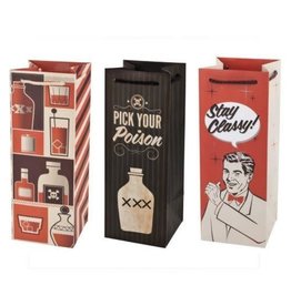 USA Assorted Retro Drinking Icon Wine Bags 1.5L